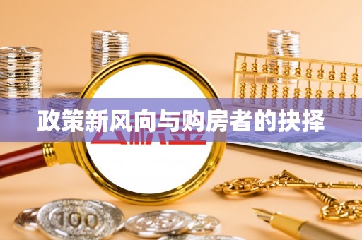 惠农政策新风向与购房者的抉择