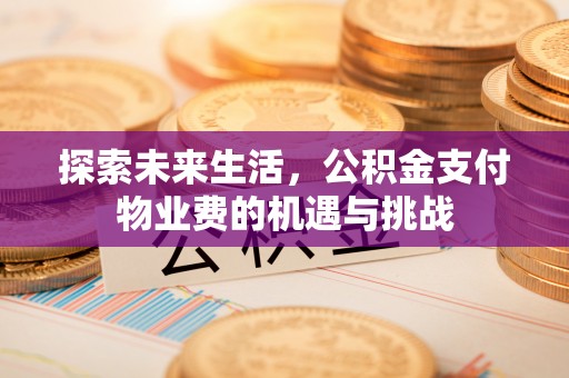 惠农探索未来生活，公积金支付物业费的机遇与挑战