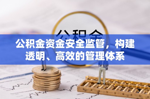 惠农公积金资金安全监管，构建透明、高效的管理体系