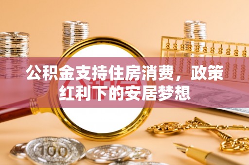 惠农公积金支持住房消费，政策红利下的安居梦想