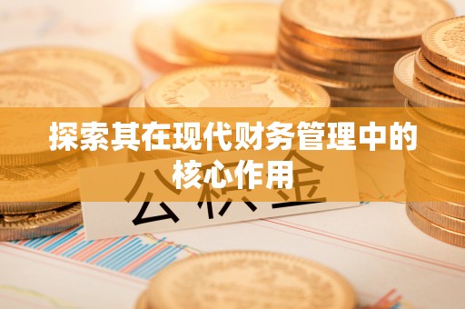 惠农探索其在现代财务管理中的核心作用