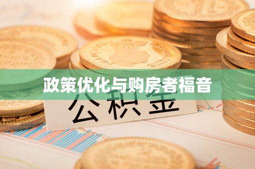 惠农政策优化与购房者福音