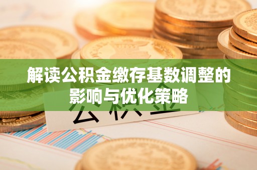 惠农解读公积金缴存基数调整的影响与优化策略